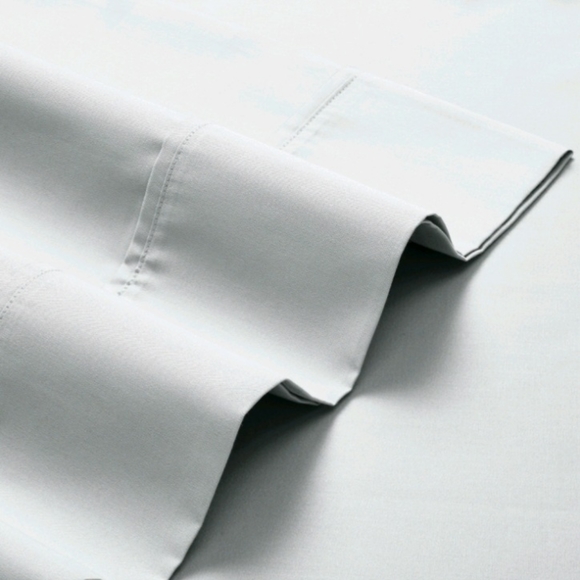 Califronia Design Light Gray Twin Size Sheet Set - Picture 5 of 7